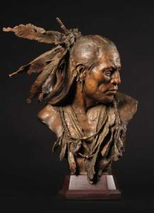 1832, Arikara Chief by John Coleman