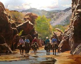 5 in the Canyon by Tom Dorr