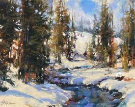 Winter Creek by Clive R. Tyler