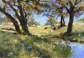 Spring at the Ranch Hill Country by Clive R. Tyler