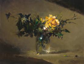 The Last Rose of Summer by David A Leffel