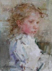 Girl in White by Carolyn Anderson