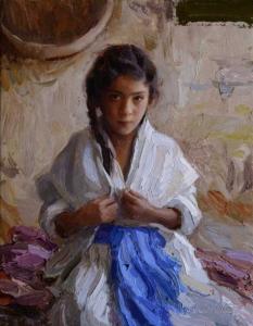 Young Girl from Cappadocia - Turkey by Scott Burdick
