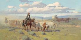 North From Texas ~ Signed & Numbered Giclee by Robert Pummill