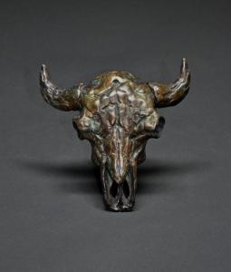 Bison Skull by Mick Doellinger