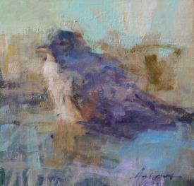 Bird Bath by Carolyn Anderson