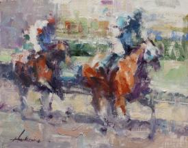 Racehorses by Carolyn Anderson