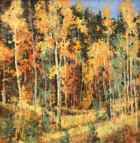 Autumn in Taos Ski Valley by Clive R. Tyler