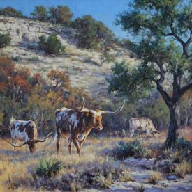 Grazing Along the Palo Alto by Brian Grimm