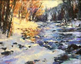 River Shadows and Light by Clive R. Tyler