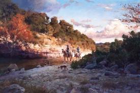North Fork of the Guadalupe by James Robinson (1944-2015)