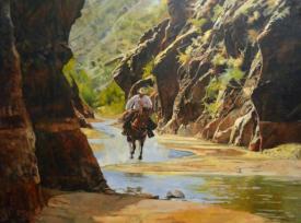 Running the Canyon by Tom Dorr