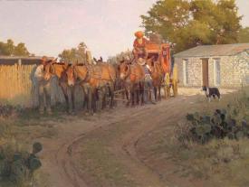 Texas Teamwork ~ Signed & Numbered Giclee by Robert Pummill