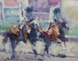Racehorses II by Carolyn Anderson