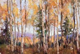 Fall Aspen Vista by Clive R. Tyler