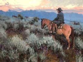 Twilight on the Sage by Bruce Greene
