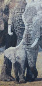 Elephant Child by Lindsay Scott