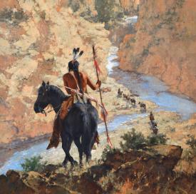 Watcher of the Canyon by C. Michael Dudash