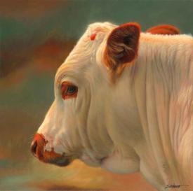 Calf in Summer ~ Signed & Numbered Giclee by Teresa Elliott