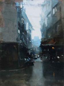 Taiwan Alley in Green Grey by Hsin-Yao Tseng