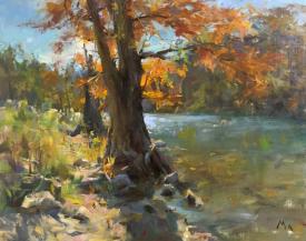 Fall Along the Guadalupe River by Kyle Ma