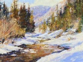 Winter River by Clive R. Tyler