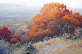 Season of the Red Oaks ~ Signed & Numbered Giclee by Robert Pummill